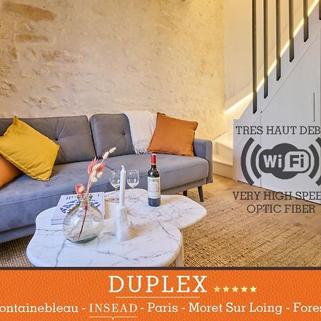 Duplex Standing 7Min➤Fontainebleau-Insead⎮45Min➤Paris Apartment Veneux-les-Sablons Екстериор снимка