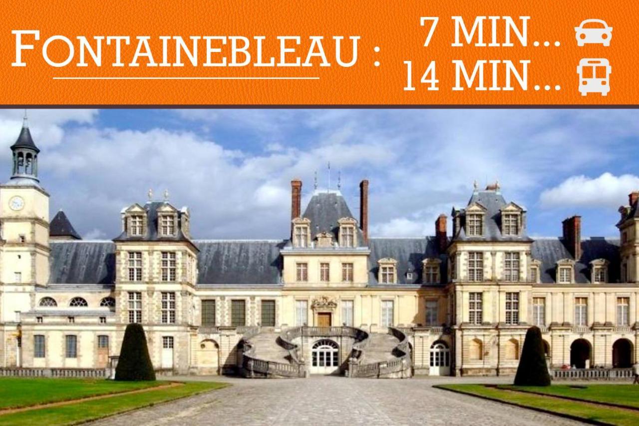 Duplex Standing 7Min➤Fontainebleau-Insead⎮45Min➤Paris Apartment Veneux-les-Sablons Екстериор снимка