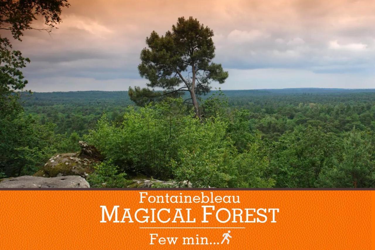 Duplex Standing 7Min➤Fontainebleau-Insead⎮45Min➤Paris Apartment Veneux-les-Sablons Екстериор снимка
